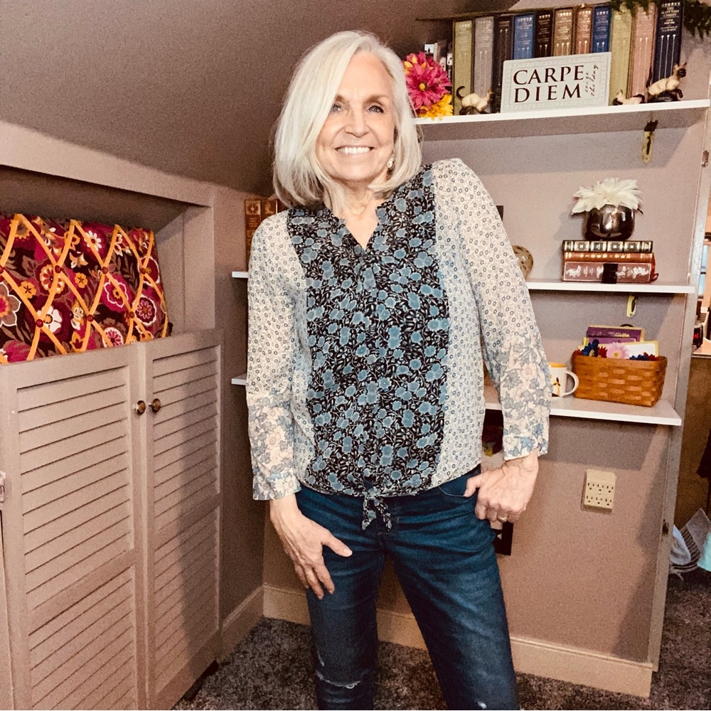 144. Joie 100% Silk Top